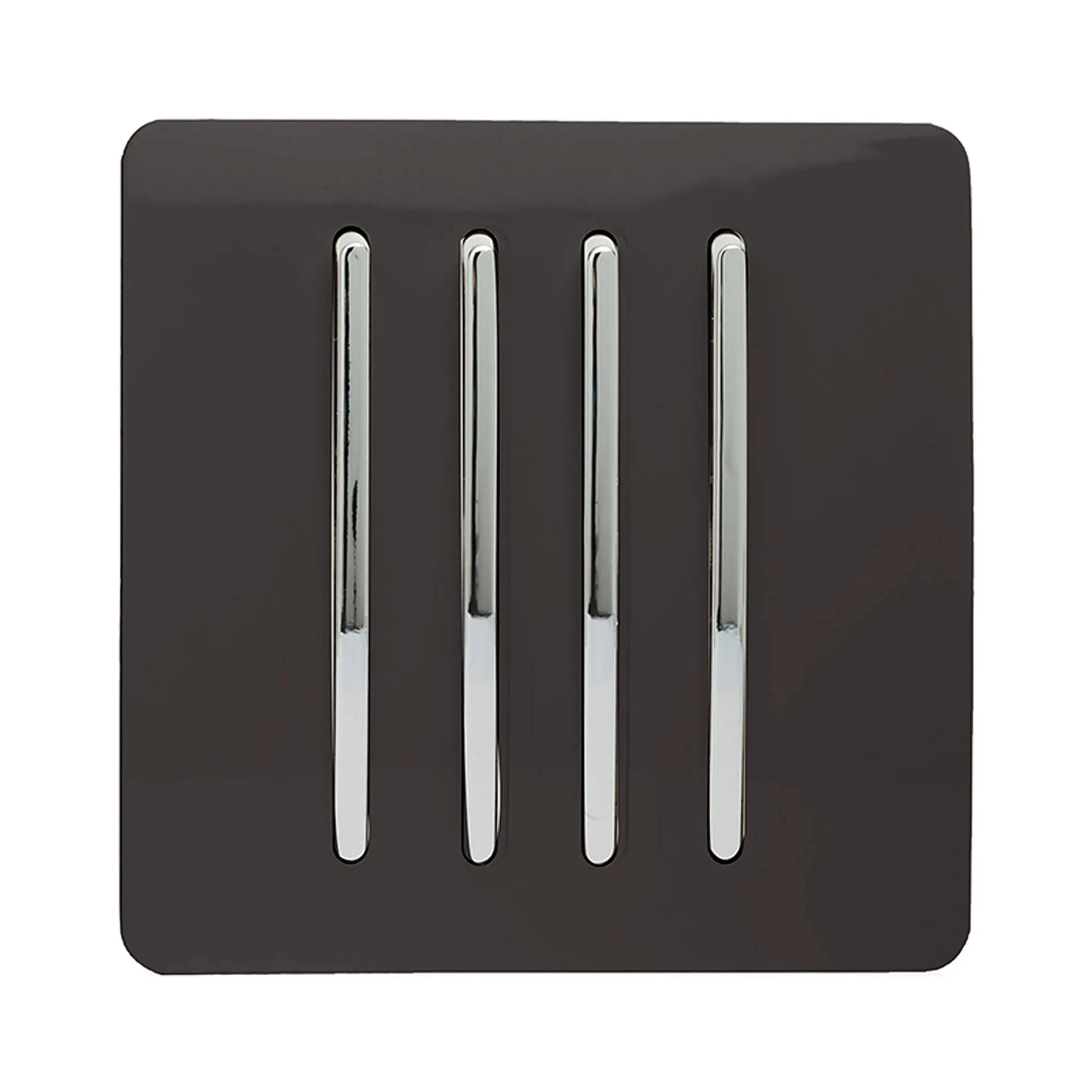 ART-SS8DB  4 Gang 2 Way 10 Amp Rocker Dark Brown